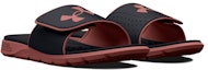 Shop Under Armour Ignite Pro Slide 'Hitam Merah Fusion' 3026023-002