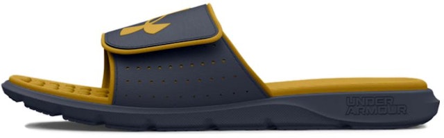 Under Armour Ignite Pro Slide 'Downpour Grey Yellow' 3026023-402 Under Armour Ignite Pro Slide 'Downpour Grey Yellow' 3026023-402