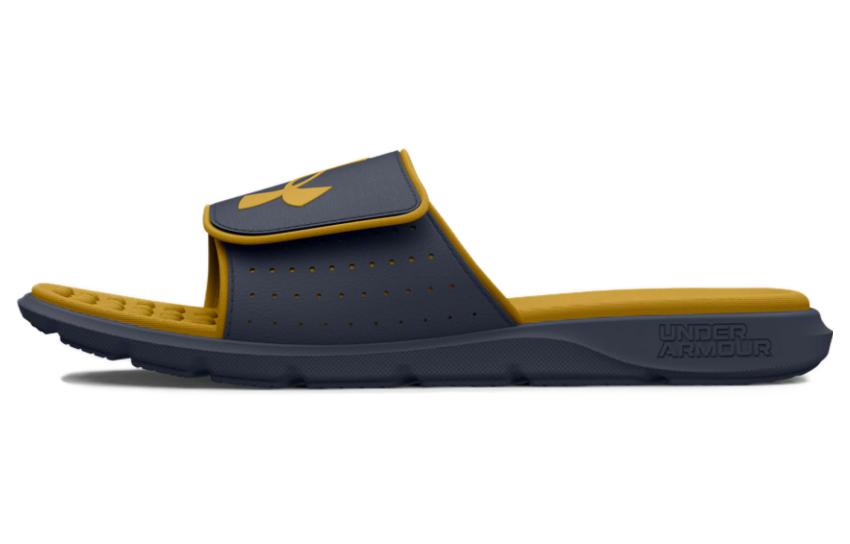Under Armour Ignite Pro Slide 'Downpour Grey Yellow' 3026023-402