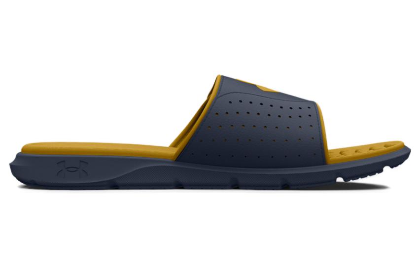 Order Under Armour Ignite Pro Slide ''Downpour Grijs Geel'' 3026023-402