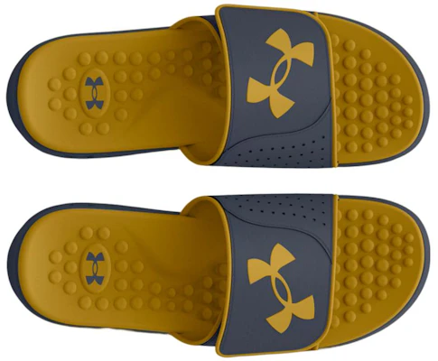 Under Armour Ignite Pro Slide ''Downpour Grijs Geel'' 3026023-402 Shop Under Armour Ignite Pro Slide ''Downpour Grijs Geel'' 3026023-402