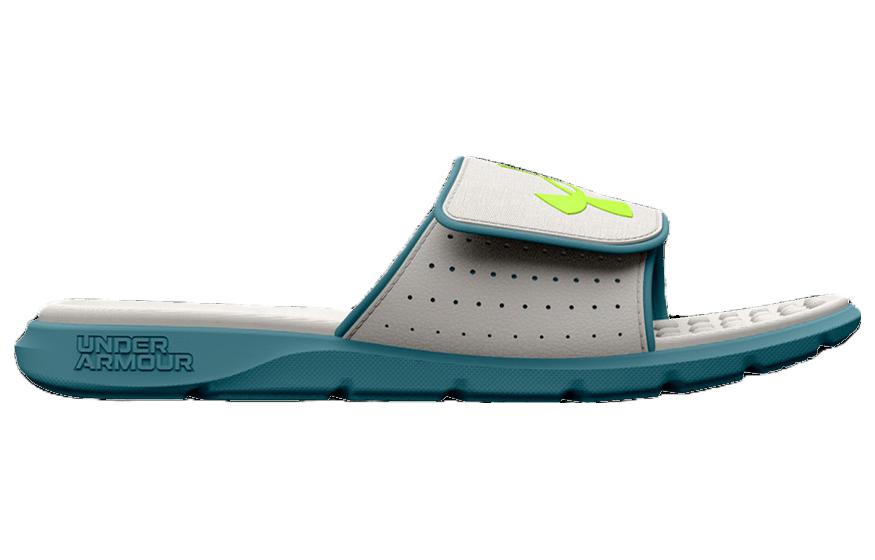 Order Under Armour Ignite Pro Slide 'Gris Bruma Agua Tranquila' 3026023-102