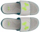 Shop Under Armour Ignite Pro Slide 'Kelabu Mist Air Tenang' 3026023-102