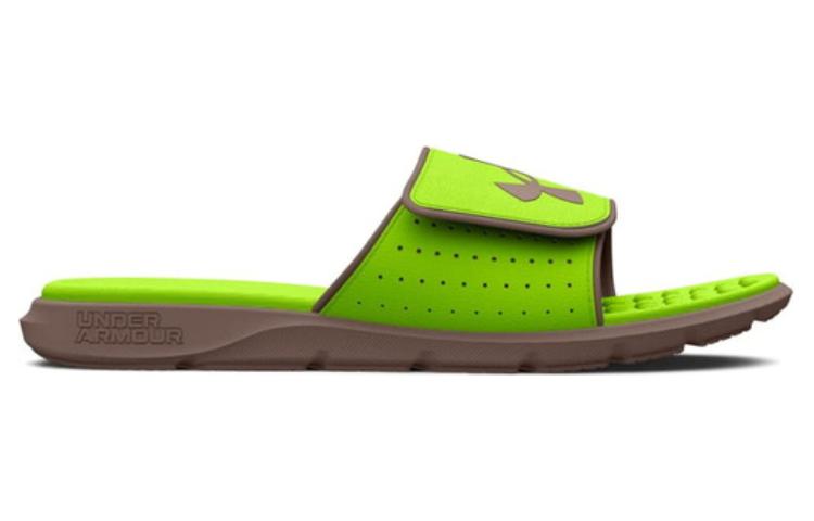 Order Under Armour Ignite Pro Slide ''Lime Surge Sugar Cane'' Slippers 3026023-300