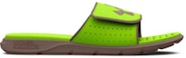 Order Under Armour Ignite Pro Slide 'Lime Surge Sugar Cane' Lelaki Sandal 3026023-300