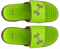 Shop Under Armour Ignite Pro 運動拖鞋 '青檸甘蔗' 3026023-300