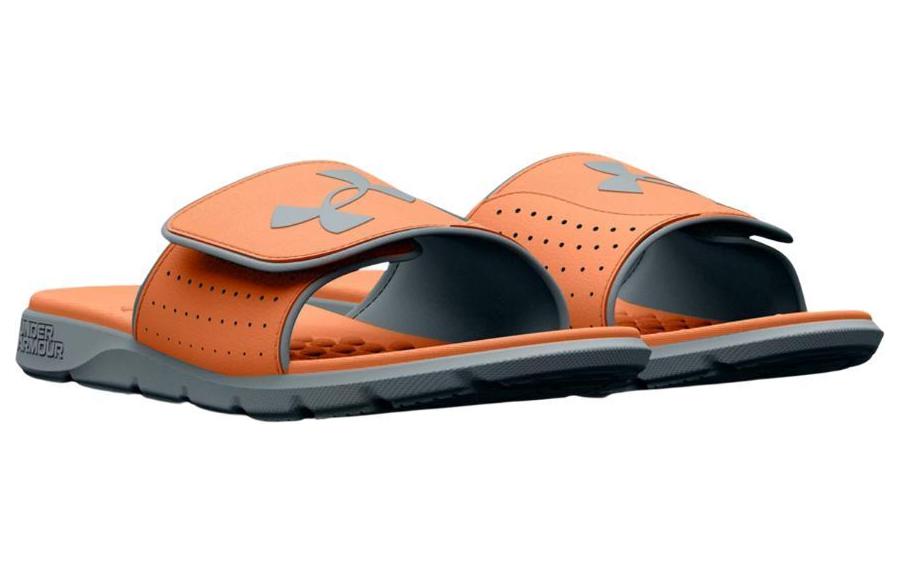 Lookbook Under Armour Ignite Pro Slide ''Arancione Tropic Blu Harbor'' 3026023-800