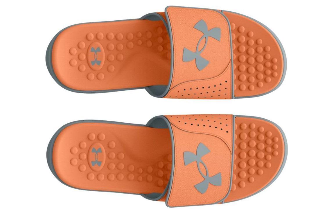 Shop Under Armour Ignite Pro Slide ''Arancione Tropic Blu Harbor'' 3026023-800