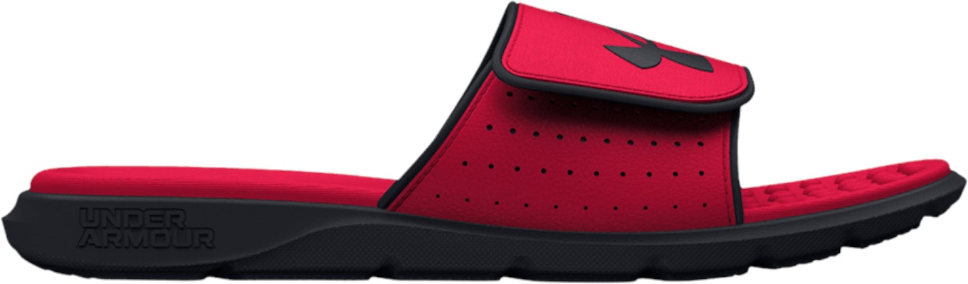 Under armour top slides red