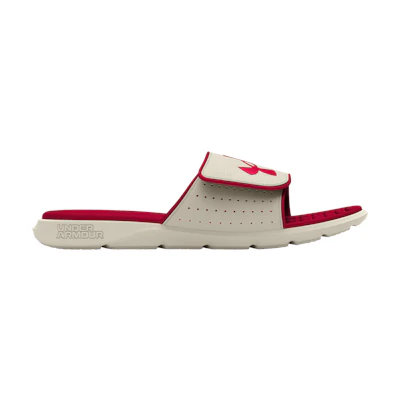 UA Ignite Pro Slide 'Summit White Inferno Red'