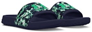 Lookbook Under Armour Ignite Select Graphic Slides 'Hitam Hijau' 3027220-401
