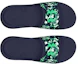 Shop Under Armour Ignite Select Graphic Slides 'Black Green' 3027220-401