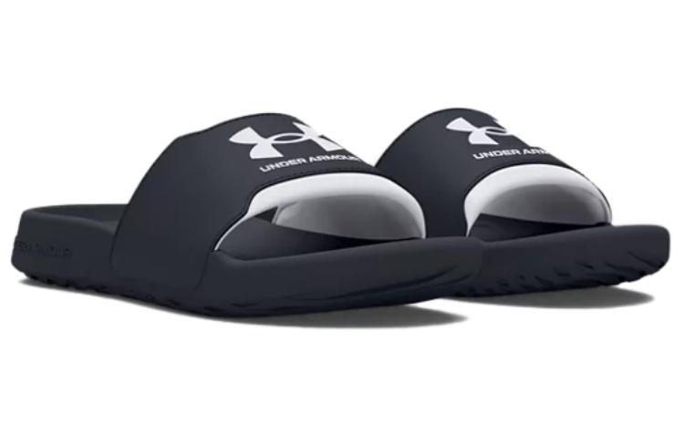 Lookbook UAイグナイト セレクト スライド (黒/白) 3027219-001