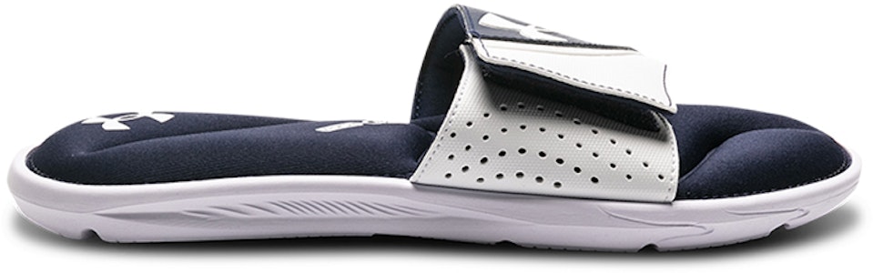 安德瑪 Ignite VI 軟底運動拖鞋 白藍 Order 安德瑪 Ignite VI 軟底運動拖鞋 白藍