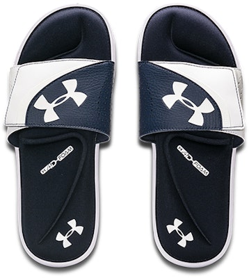 Under Armour Ignite VI Slippers White/Blue 3022711-101 Shop Under Armour Ignite VI Slippers White/Blue 3022711-101