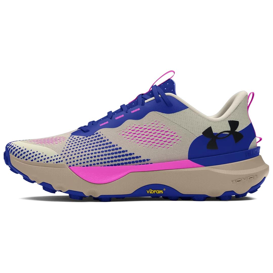 Under Armour Infinite Pro Low-Top Running Shoes Brown Blue Durable Comfort 3027202-100