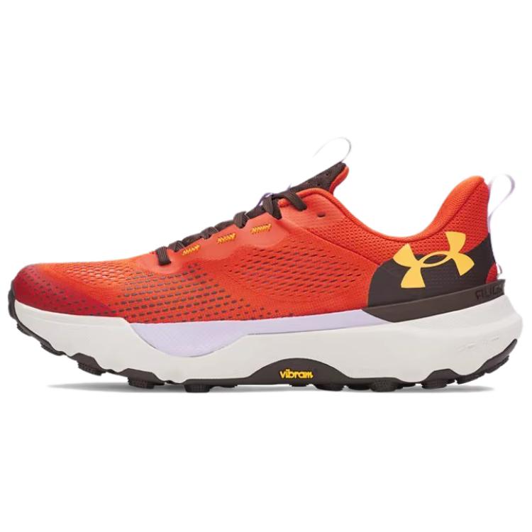 Under Armour Infinite Pro Orange Low-Top Running Shoes Comfortable Breathable. 3027202-842