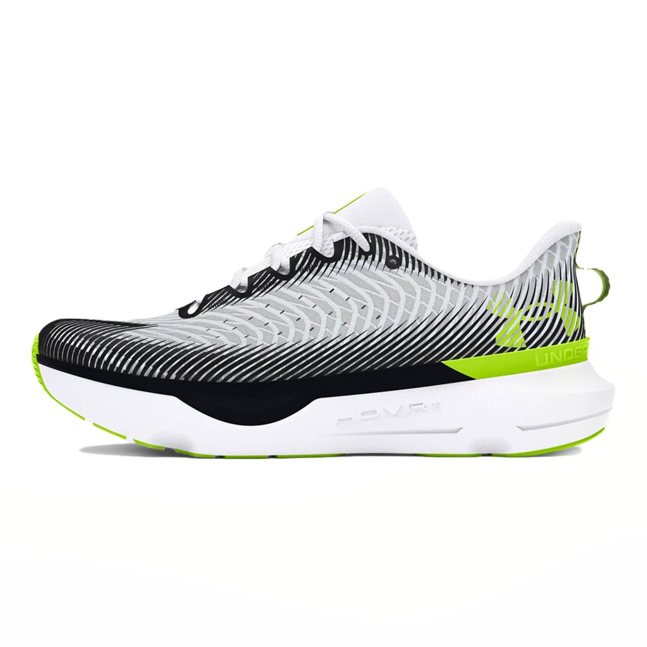Under Armour Infinite Pro Running Shoes White/Black - Breathable & Non-Slip. 3027190-103