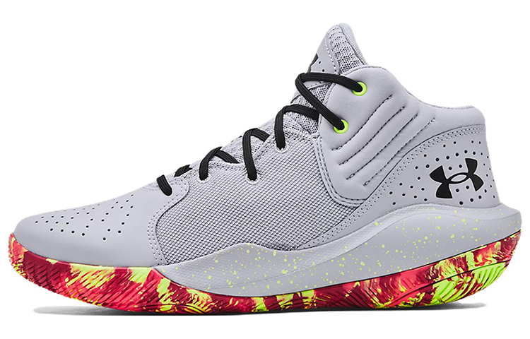 Under Armour Jet '21 'Mod Grey Quirky Lime' 3024260-106