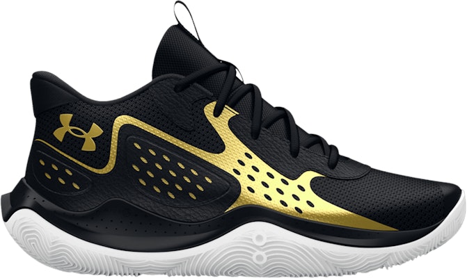 Gold and black under 2025 armour shoes