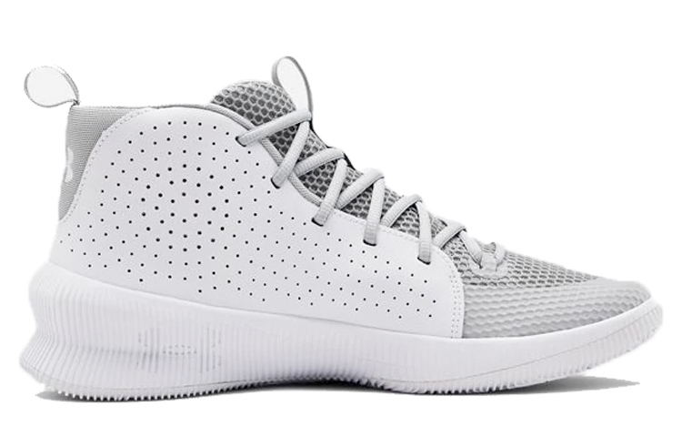 Order Under Armour Jet 中筒 實戰籃球鞋 男款 灰白