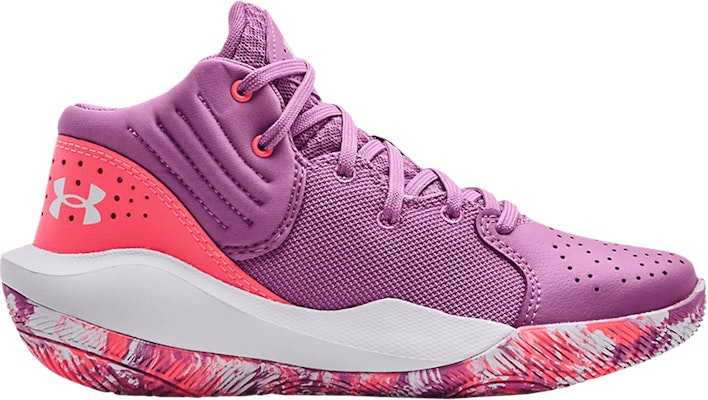 Grade School Under Armour Jet Jellyfish Blitz Red 21 GS