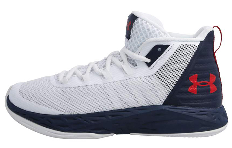 Under Armour Jet Mid 'White Navy' 3020623-102