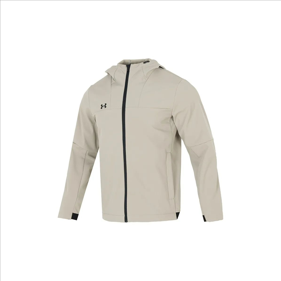Lookbook Under Armour Khaki Windproof Breathable Outdoor Jacket with Necklace Gift 24600408-203