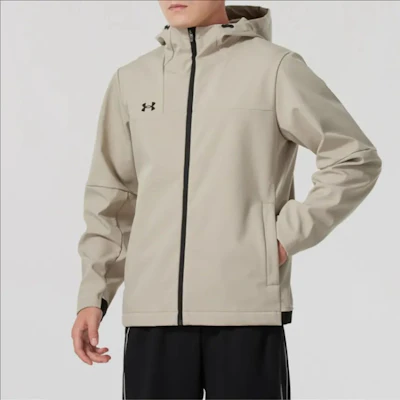 Under Armour Khaki Windproof Breathable Outdoor Jacket with Necklace Gift 24600408-203 Details for Under Armour Khaki Windproof Breathable Outdoor Jacket with Necklace Gift 24600408-203