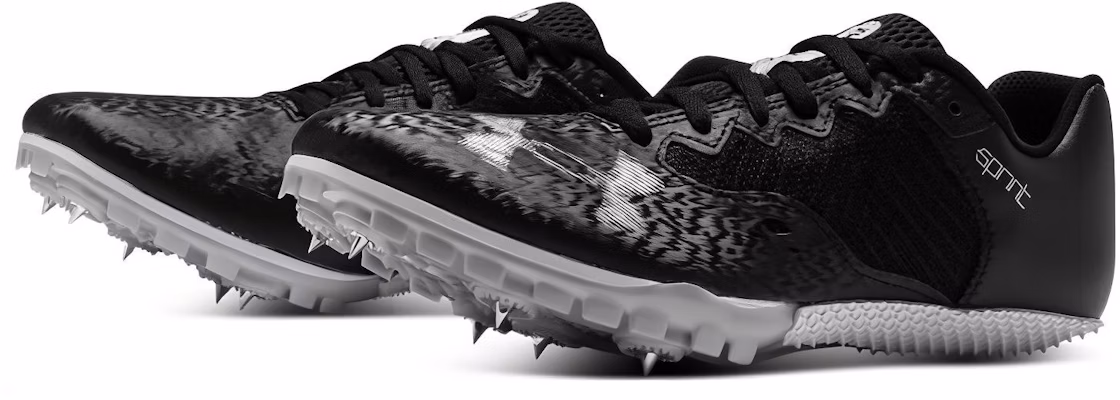 Under Armour Kick Sprint 4 'Black White' 3025461-002 Lookbook Under Armour Kick Sprint 4 'Black White' 3025461-002