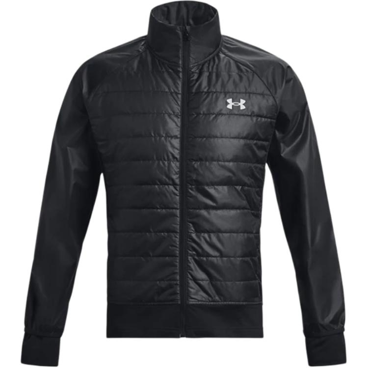 Under Armour Launch Solid Black Zip-Up Jacket 1380868-001