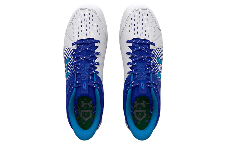 Shop Under Armour Leadoff Mid RM ''Royal White'' Herren Baseballschuhe 3025590-400