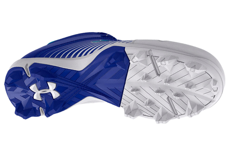 Purchase Under Armour Leadoff Mid RM ''Royal White'' Herren Baseballschuhe 3025590-400