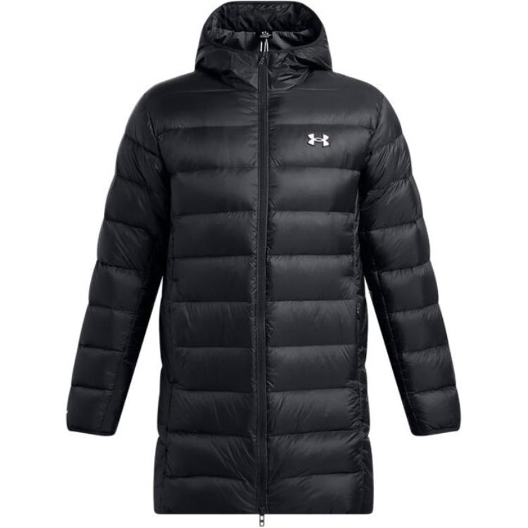 Under Armour Legend  Black Mid-Length Waterproof Down Training Jacket 1385839-001