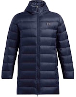 Under Armour Legend Purple Hooded Puffer Jacket Casual Long Sleeve 1385839-410 Under Armour Legend Purple Hooded Puffer Jacket Casual Long Sleeve 1385839-410