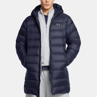 Shop Under Armour 傳奇紫色連帽羽絨外套休閒長袖 1385839-410