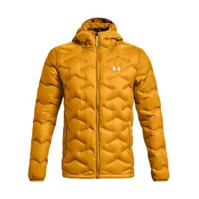 Under Armour Lightweight Yellow Down Jacket Winter Hoodie for Men. 1373461-782