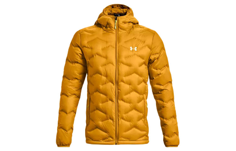 Order Under Armour Jaket Ringan Kuning Hoodie Musim Sejuk Lelaki. 1373461-782