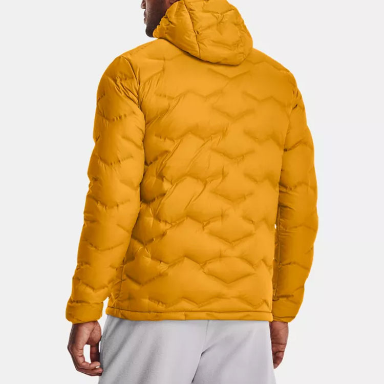 Details for Under Armour Jaket Ringan Kuning Hoodie Musim Sejuk Lelaki. 1373461-782