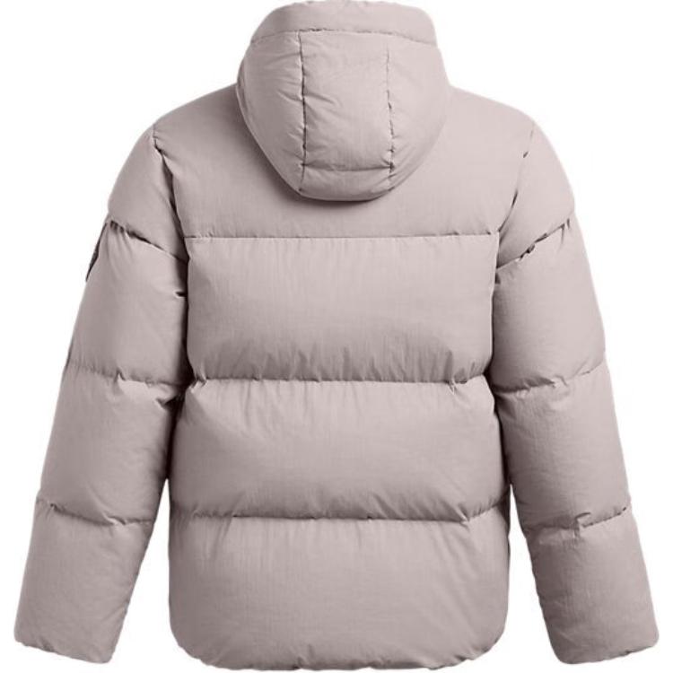 Lookbook Chaqueta de Plumas con Capucha Gris Under Armour Limitless - Cálida y Cómoda. 1384641-015