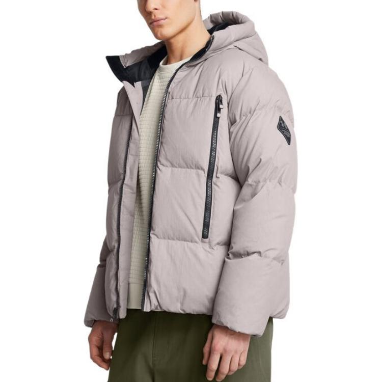 Purchase Chaqueta de Plumas con Capucha Gris Under Armour Limitless - Cálida y Cómoda. 1384641-015