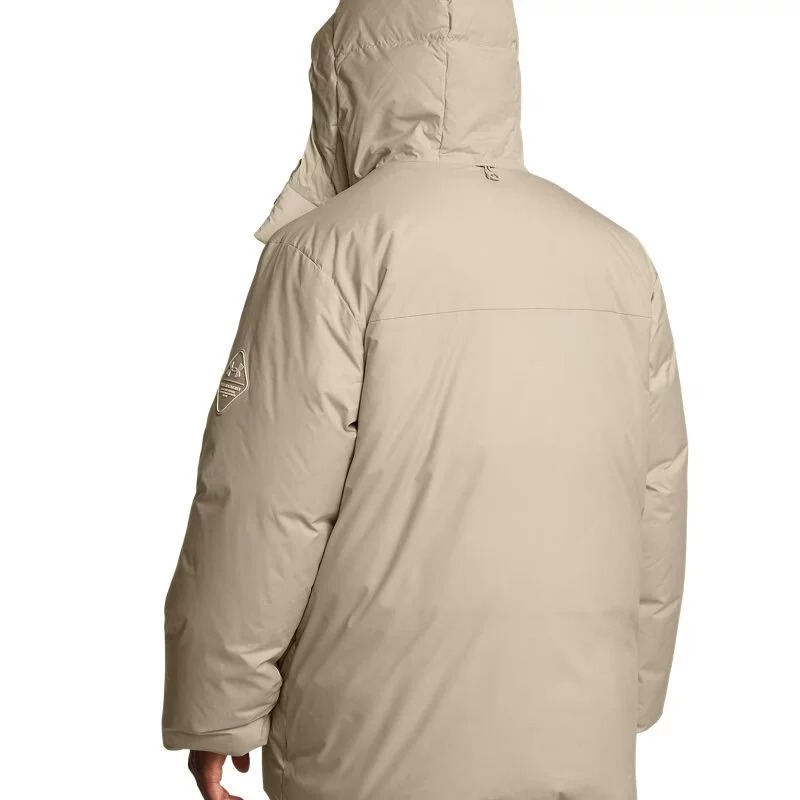 Details for Under Armour Limitless Down SS Jaket Hoodie Puffer Kasual Khaki. 1384651-290