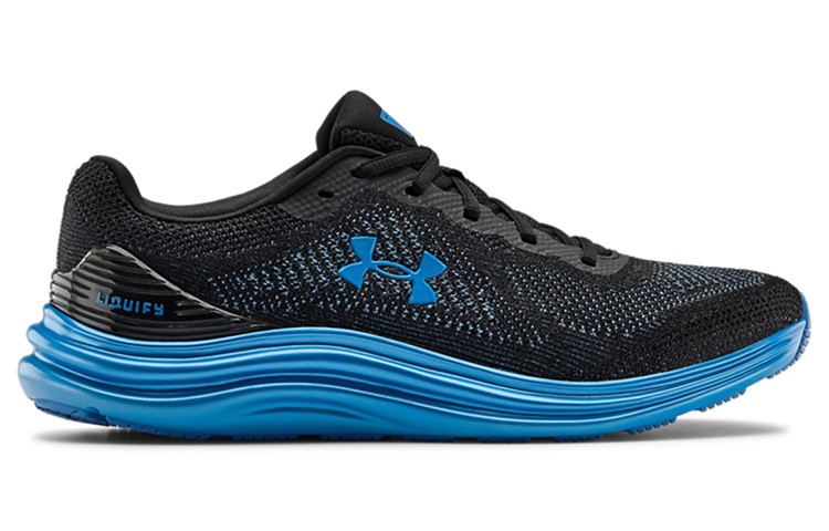 Under Armour Liquify Hitam/Biru 3021946-004
