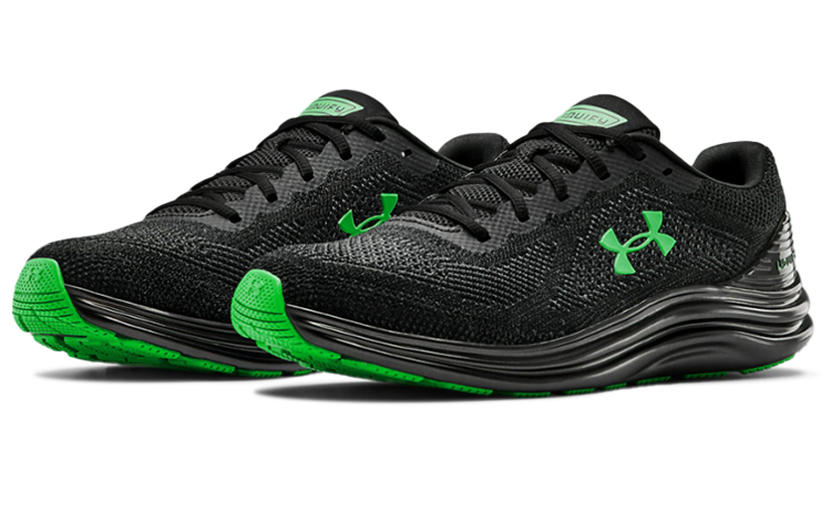 Lookbook Under Armour Liquify ''Zwart Vapor Groen'' 3021946-006