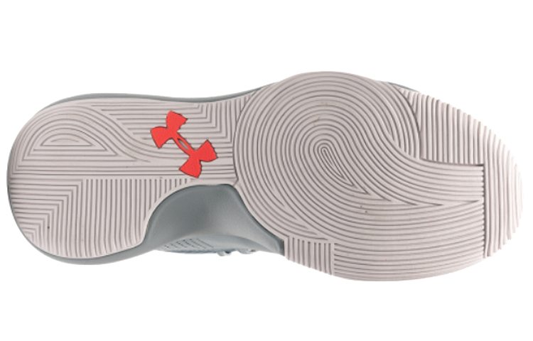 Shop 安德玛 Lockdown 4 灰蓝色篮球鞋 3022052-400