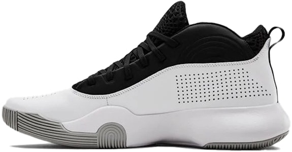 安德玛 Lockdown 4 高帮 复古籃球鞋 男女同款 白色 Buy 安德玛 Lockdown 4 高帮 复古籃球鞋 男女同款 白色