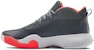 Under Armour Lockdown 4 Kelabu/Merah 3022052-102
