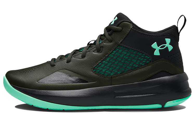 Under Armour Lockdown 5 'Black Mint Green' 3023949-300