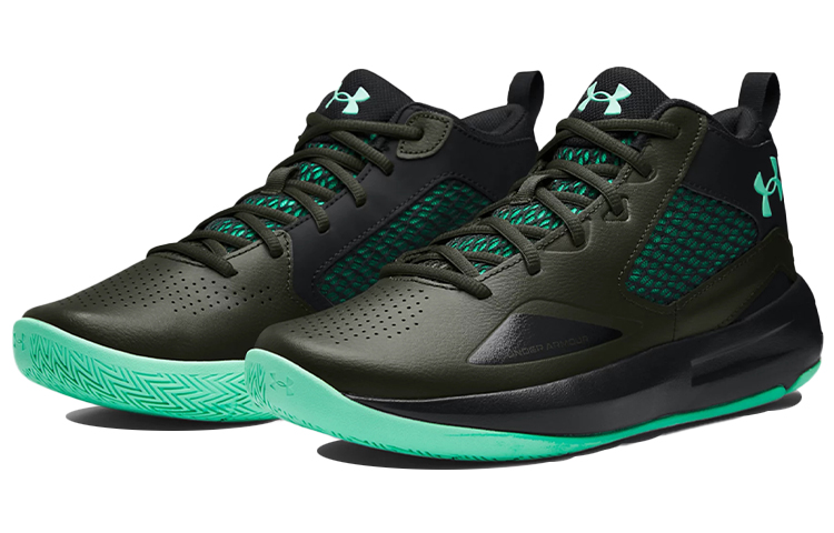 Lookbook Under Armour Lockdown 5 ''Noir Vert Menthe'' 3023949-300