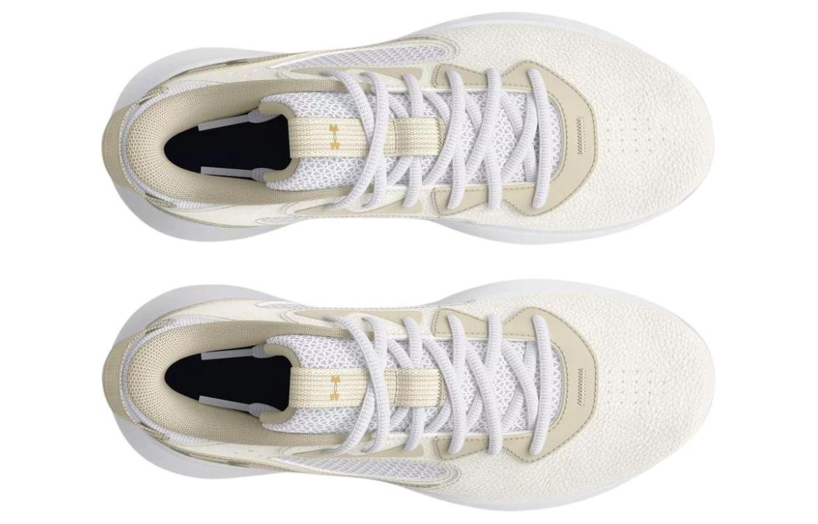 Lookbook Under Armour 時尚萬用 減震防滑耐磨 中筒 籃球鞋 男款 白色